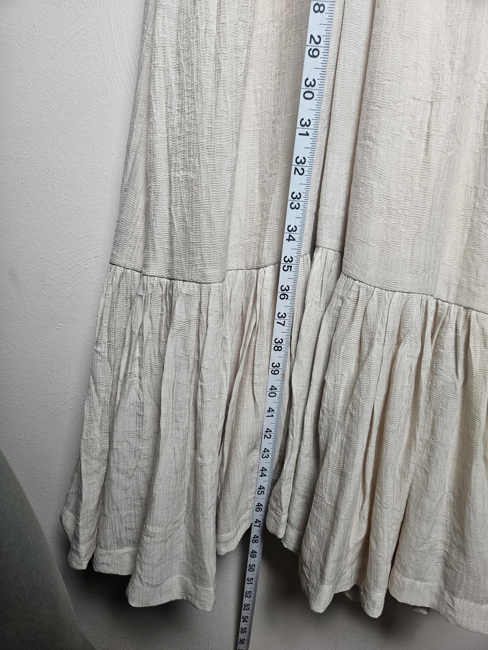 Petal & Pup Cream Maxi Dress with Tie Front - Picture 4 of 9